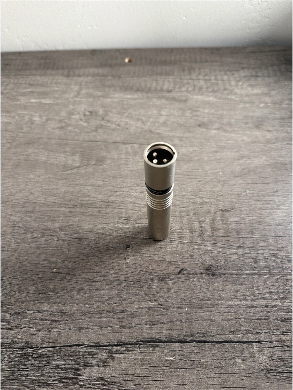 Vintage 1980's Radio Shack 274-017C Male 3-Pin XLR to 1/4" TRS Adapter